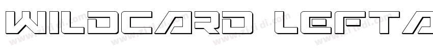 Wildcard Leftalic字体转换